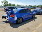 2017 Subaru Wrx Sti Limited Blue vin: JF1VA2Y61H9804053