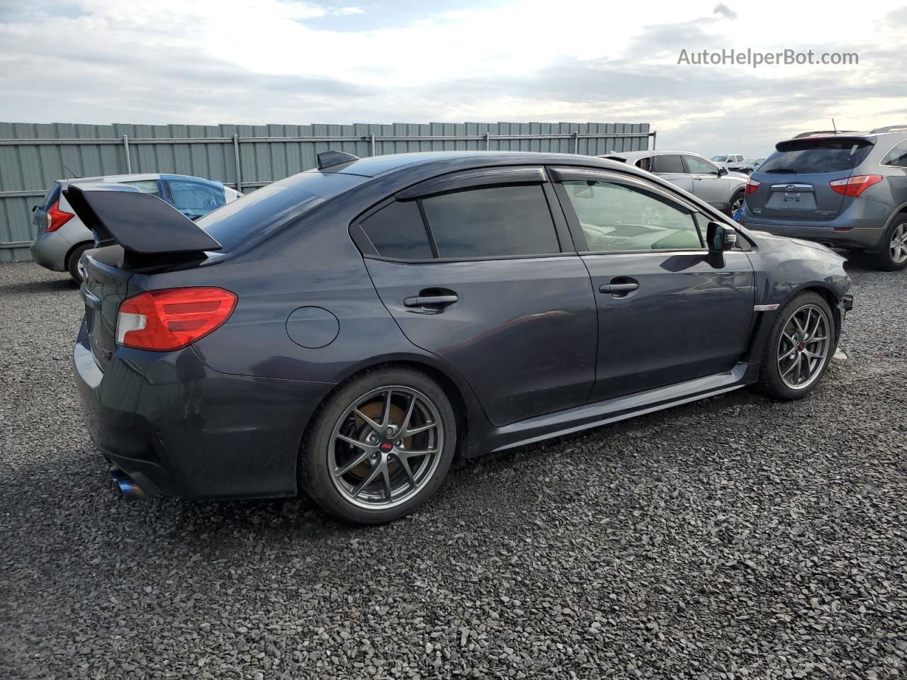 2017 Subaru Wrx Sti Limited Charcoal vin: JF1VA2Y61H9829468