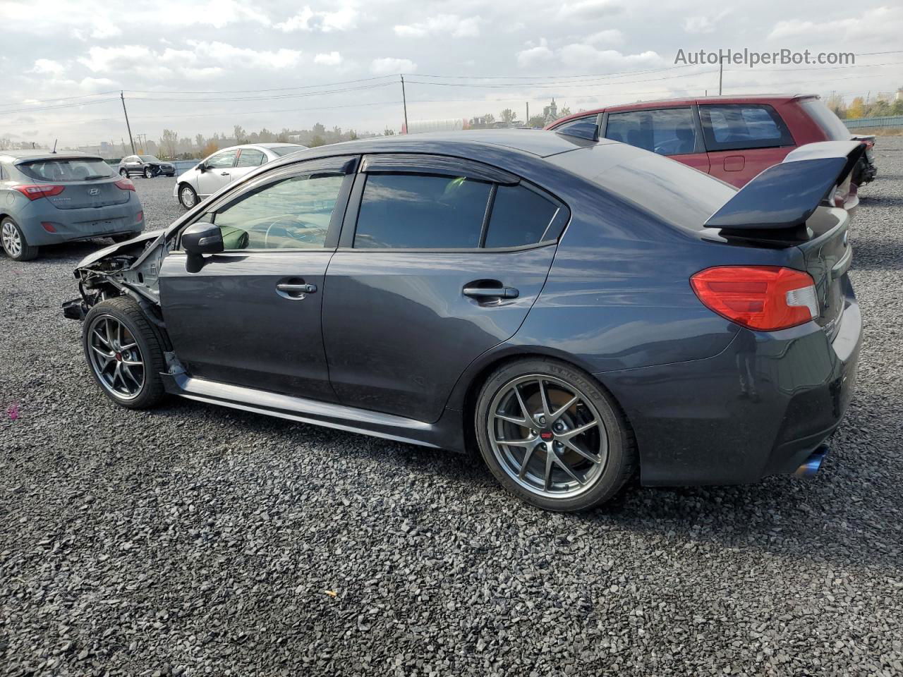 2017 Subaru Wrx Sti Limited Charcoal vin: JF1VA2Y61H9829468