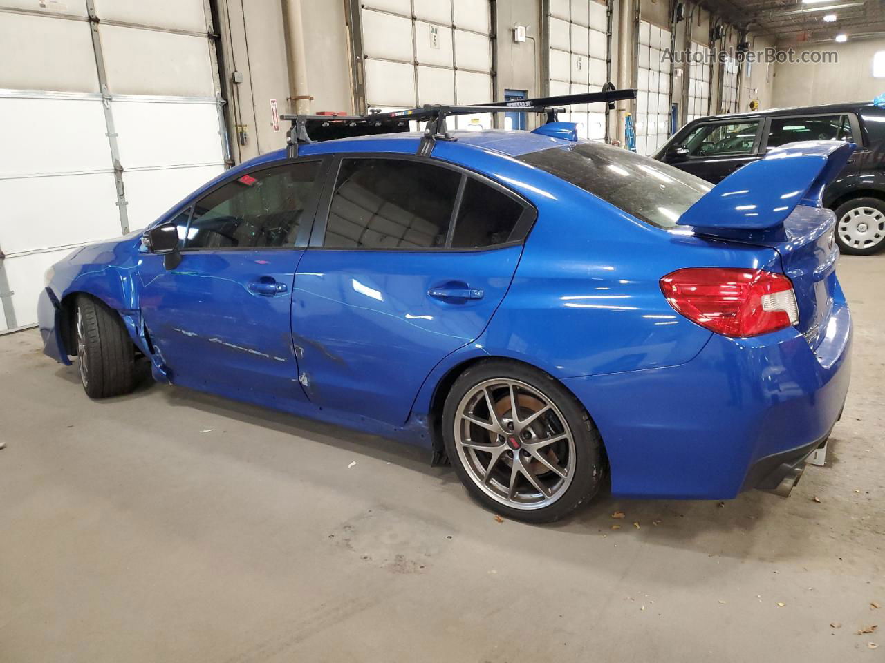 2017 Subaru Wrx Sti Limited Blue vin: JF1VA2Y62H9825607