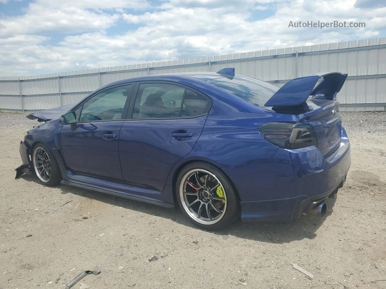 2020 Subaru Wrx Sti Limited Синий vin: JF1VA2Y63L9827178