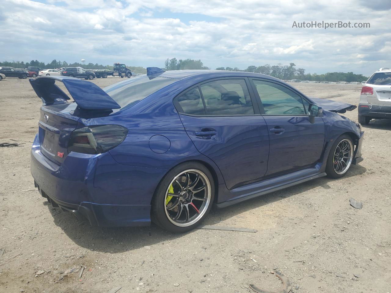 2020 Subaru Wrx Sti Limited Blue vin: JF1VA2Y63L9827178