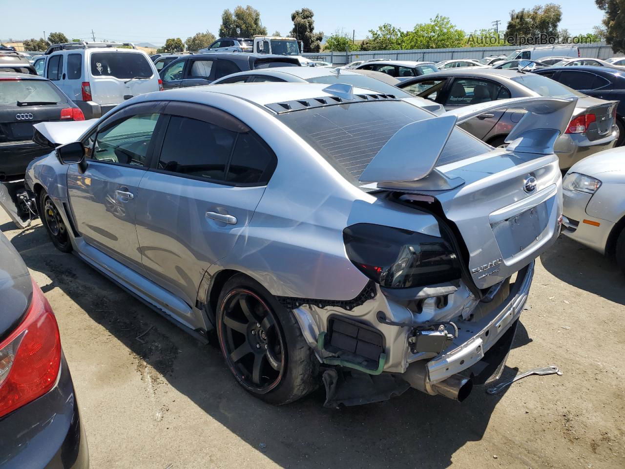 2017 Subaru Wrx Sti Limited Silver vin: JF1VA2Y65H9842045