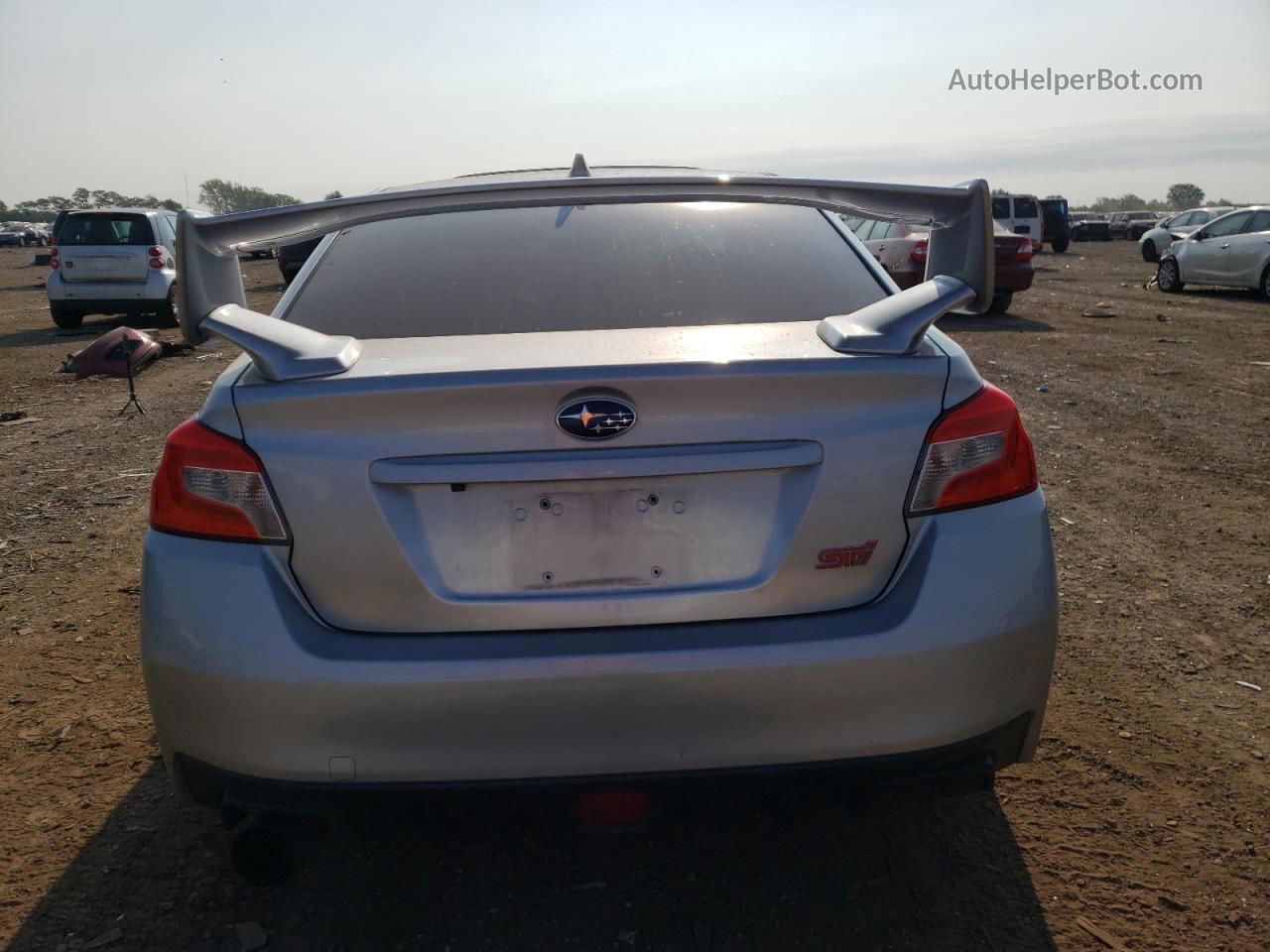 2017 Subaru Wrx Sti Limited Silver vin: JF1VA2Y68H9822176