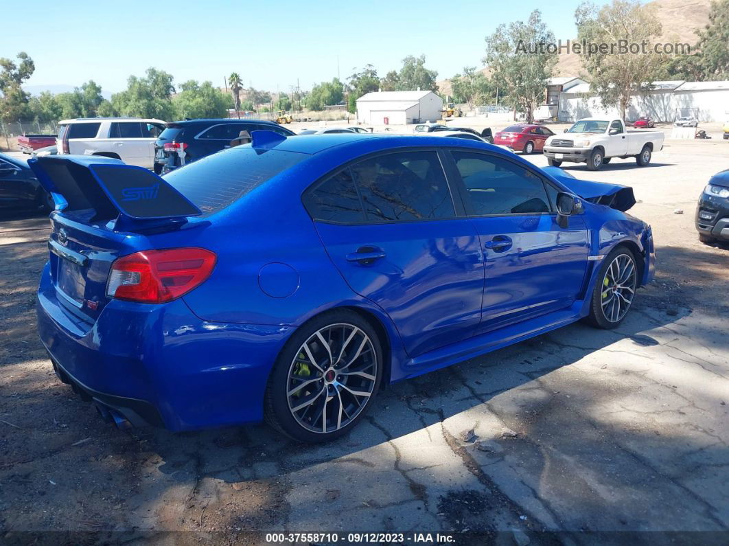 2020 Subaru Wrx Sti Limited Синий vin: JF1VA2Y68L9808724