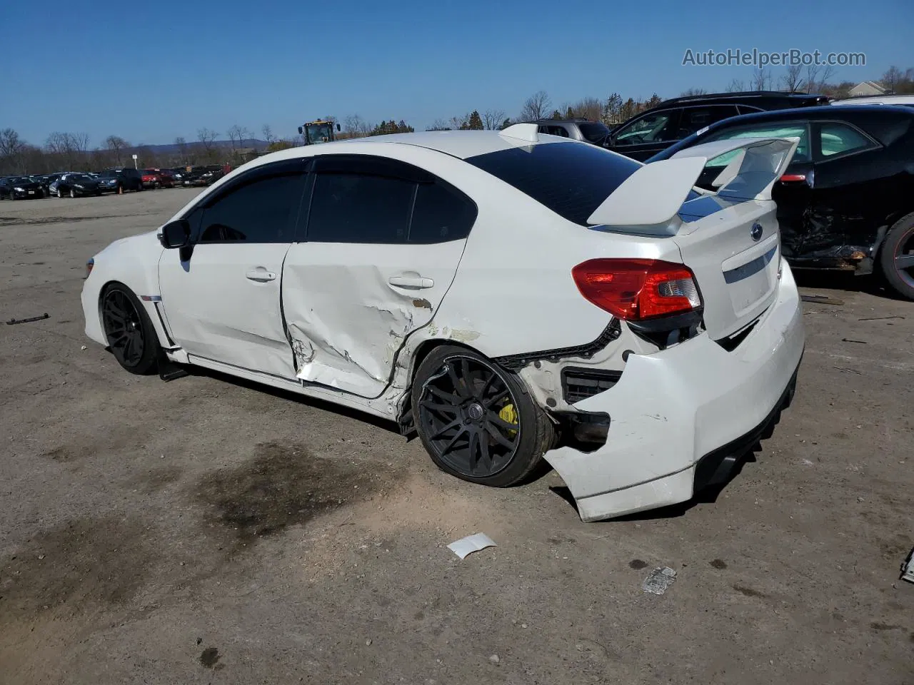 2020 Subaru Wrx Sti Limited White vin: JF1VA2Y6XL9829901