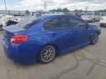 2017 Subaru Wrx Sti Limited Blue vin: JF1VA2Z62H9804951