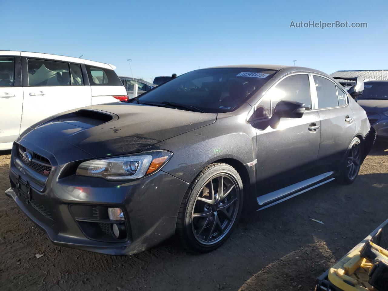 2017 Subaru Wrx Sti Limited Gray vin: JF1VA2Z69H9820158