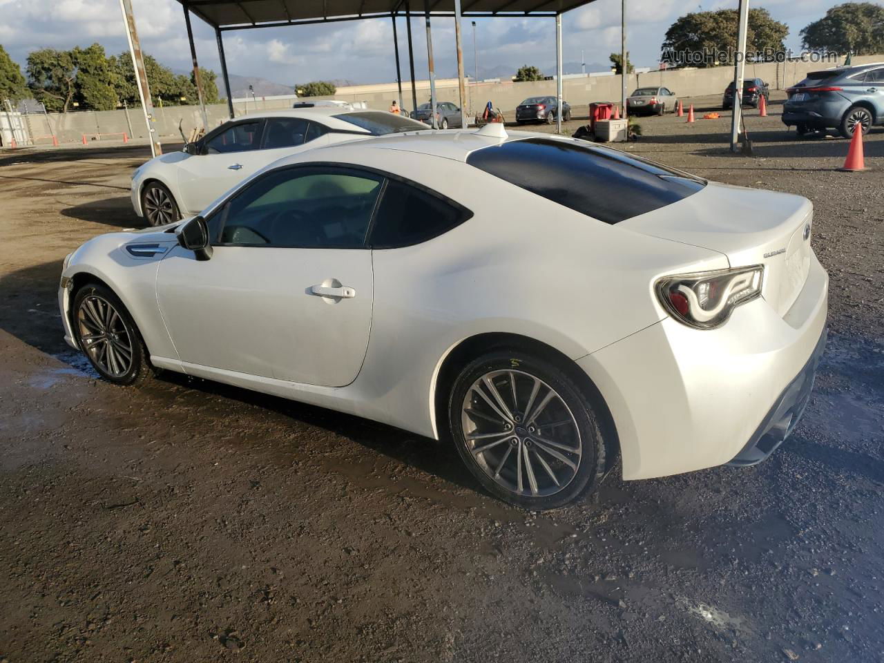 2013 Subaru Brz 2.0 Premium White vin: JF1ZCAB10D1606222