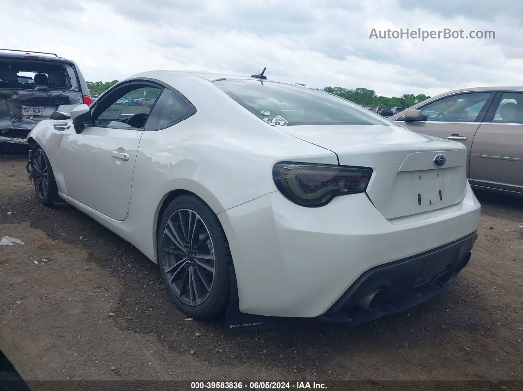 2014 Subaru Brz Premium White vin: JF1ZCAB10E9604652