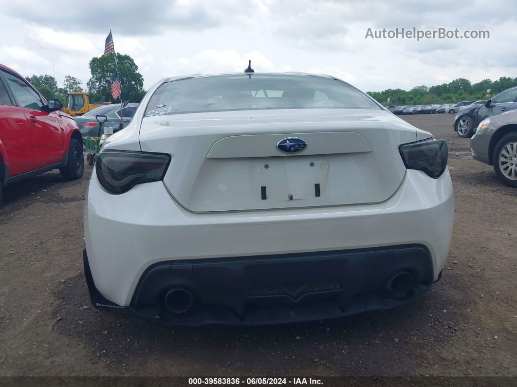 2014 Subaru Brz Premium White vin: JF1ZCAB10E9604652