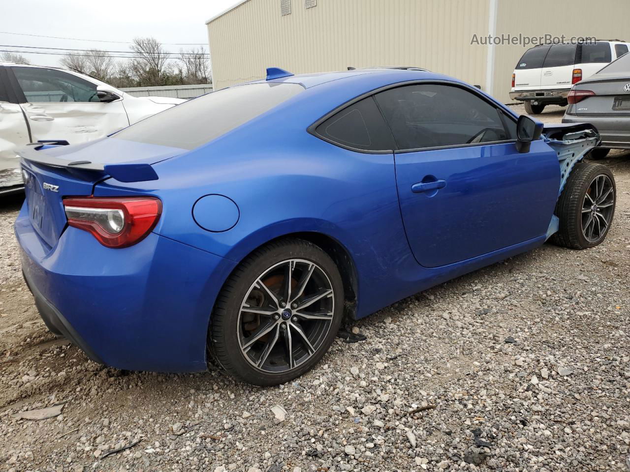 2017 Subaru Brz 2.0 Premium Blue vin: JF1ZCAB15H9605722