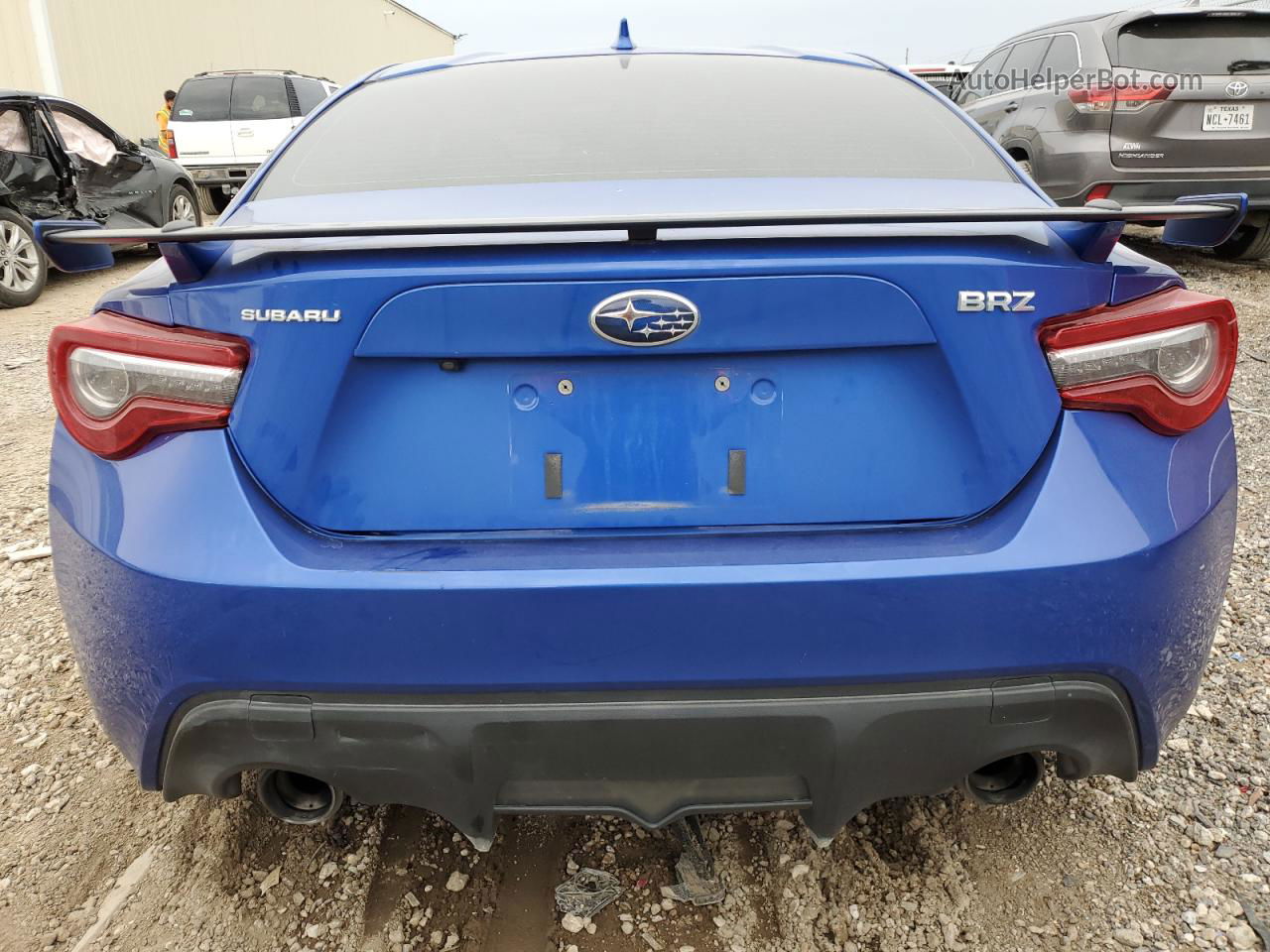 2017 Subaru Brz 2.0 Premium Blue vin: JF1ZCAB15H9605722