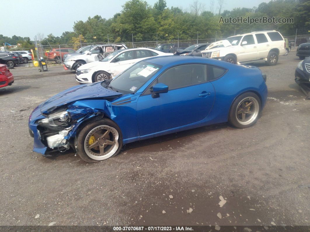 2014 Subaru Brz Premium Blue vin: JF1ZCAB16E9601500