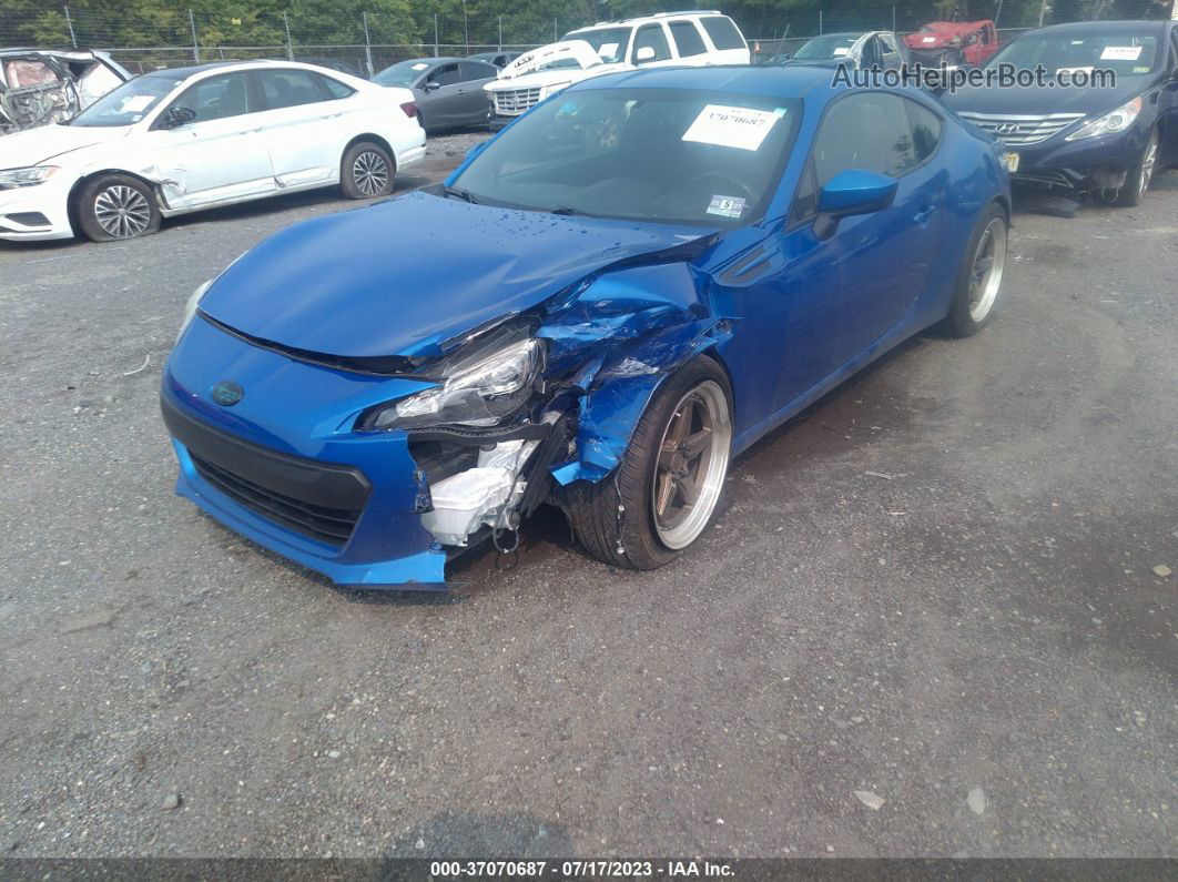 2014 Subaru Brz Premium Blue vin: JF1ZCAB16E9601500