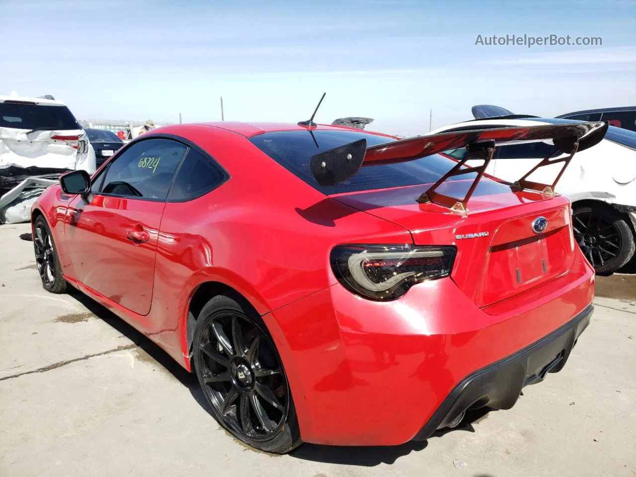 2014 Subaru Brz 2.0 Premium Red vin: JF1ZCAB18E9602258