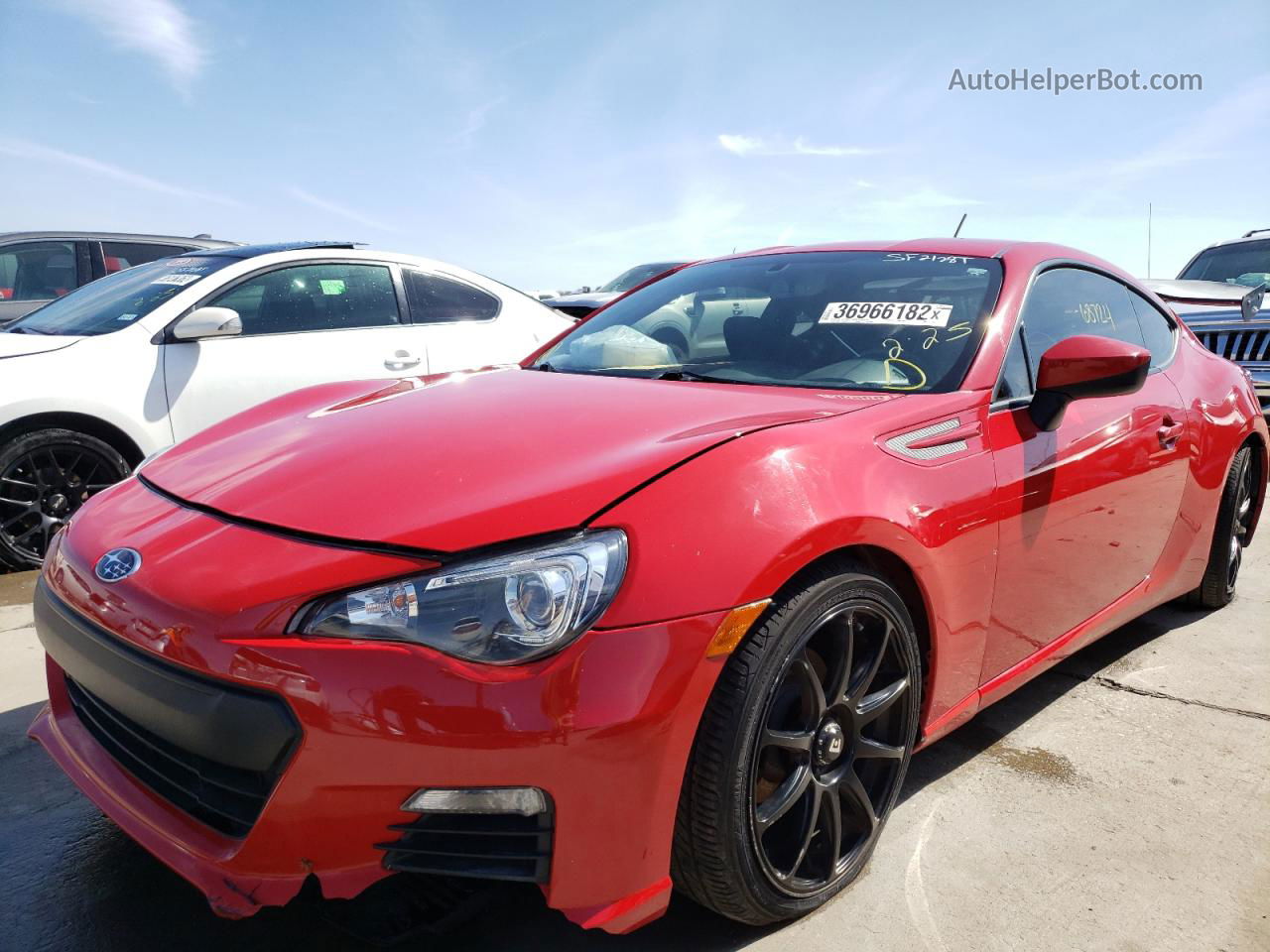 2014 Subaru Brz 2.0 Premium Red vin: JF1ZCAB18E9602258