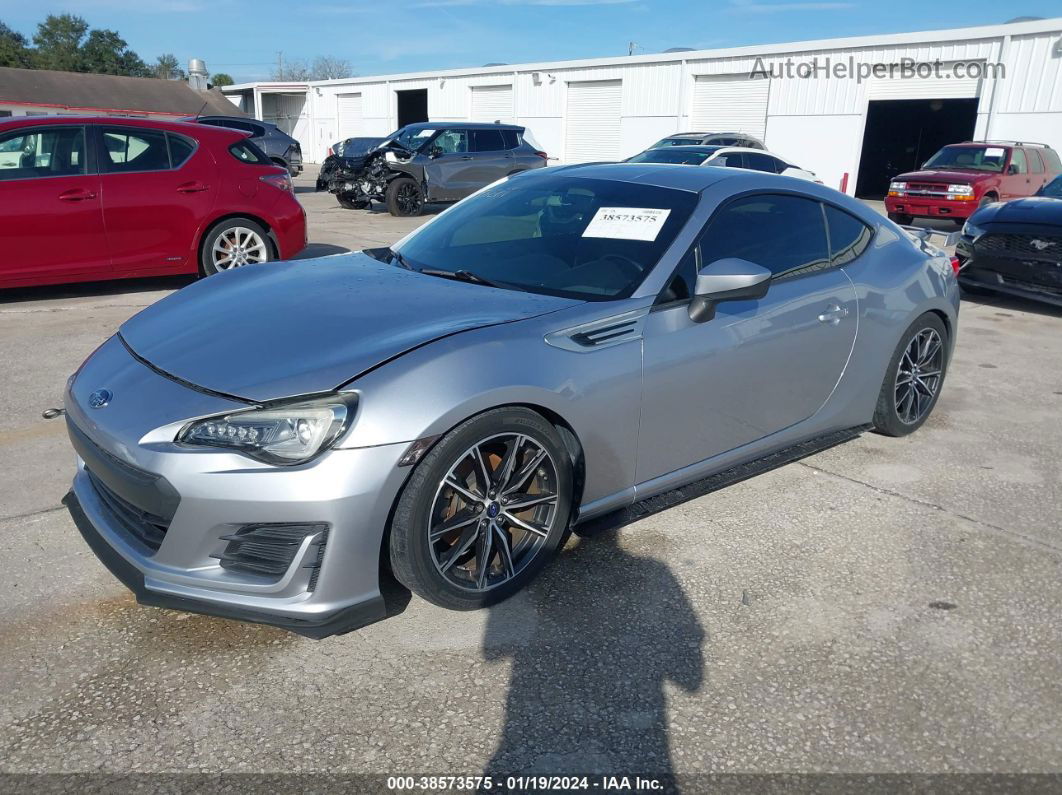 2017 Subaru Brz Premium Silver vin: JF1ZCAB18H9601065