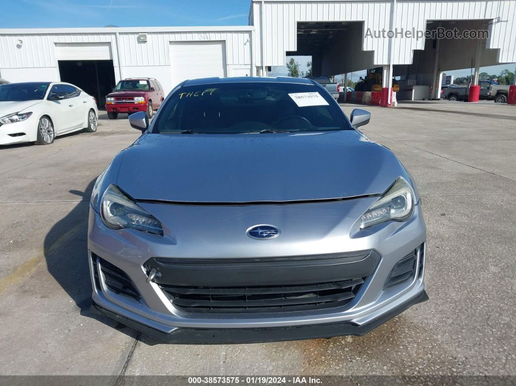 2017 Subaru Brz Premium Silver vin: JF1ZCAB18H9601065