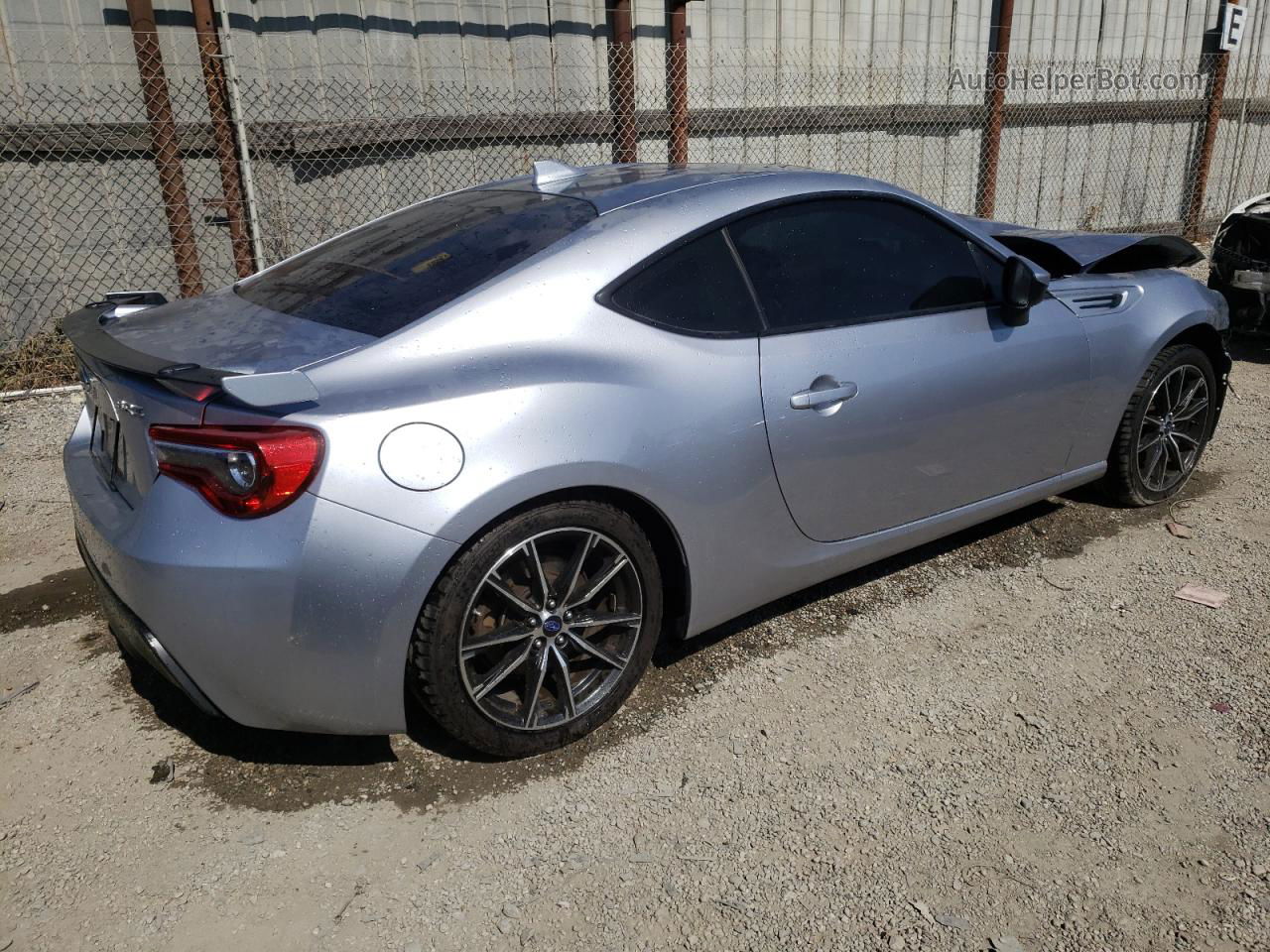 2017 Subaru Brz 2.0 Premium Silver vin: JF1ZCAB18H9605214