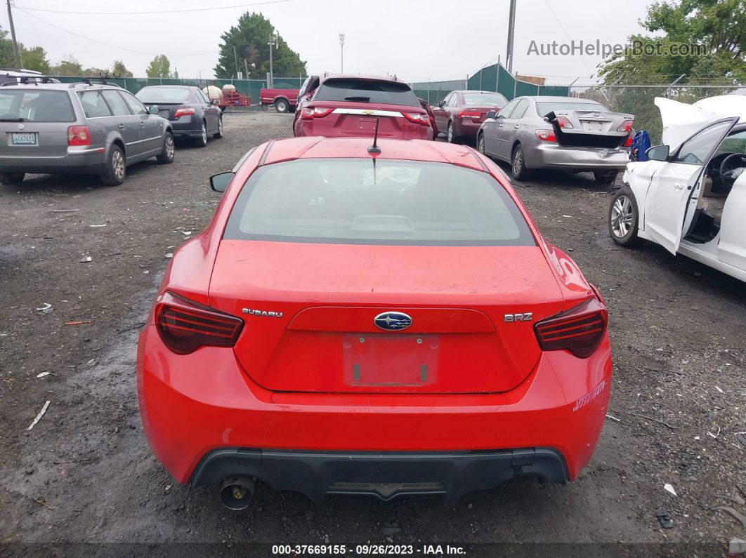 2014 Subaru Brz Premium Red vin: JF1ZCAB19E9601751