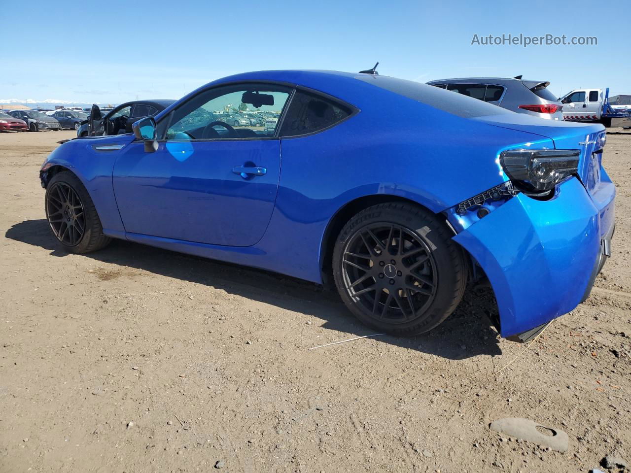 2014 Subaru Brz 2.0 Premium Blue vin: JF1ZCAB19E9603659