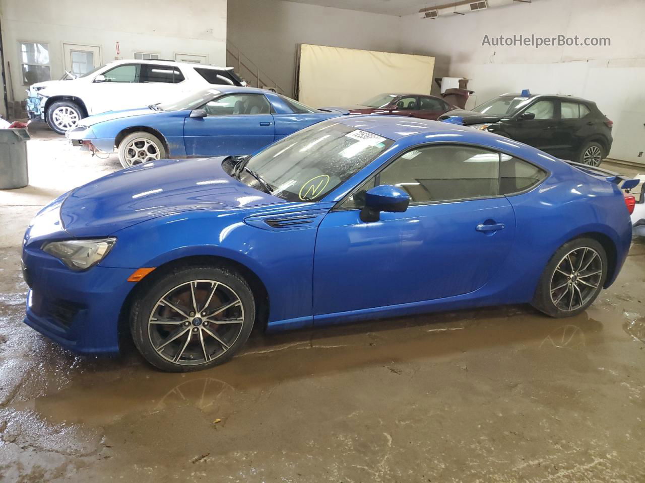 2017 Subaru Brz 2.0 Premium Blue vin: JF1ZCAB19H9600989