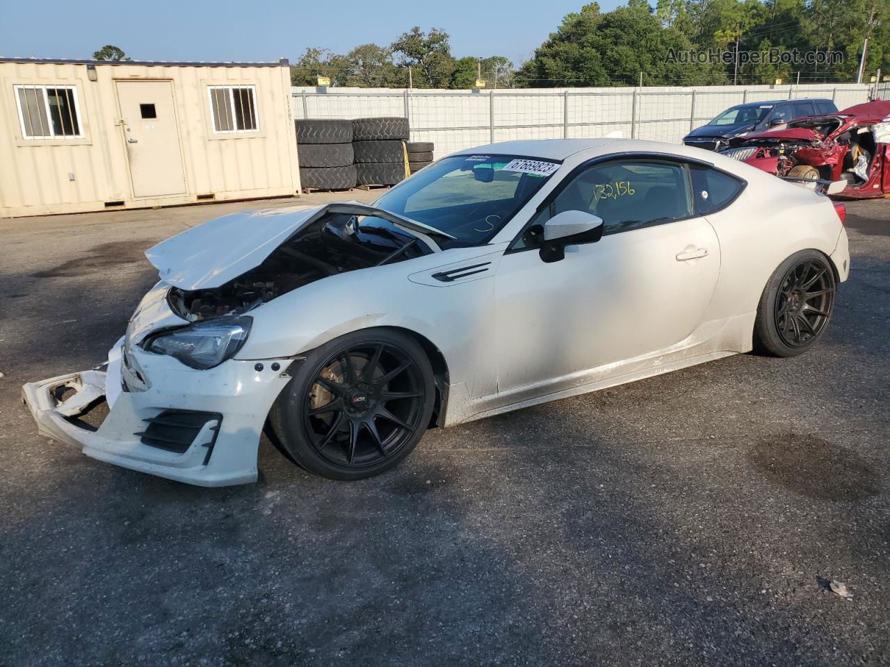 2017 Subaru Brz 2.0 Premium White vin: JF1ZCAB19H9602841