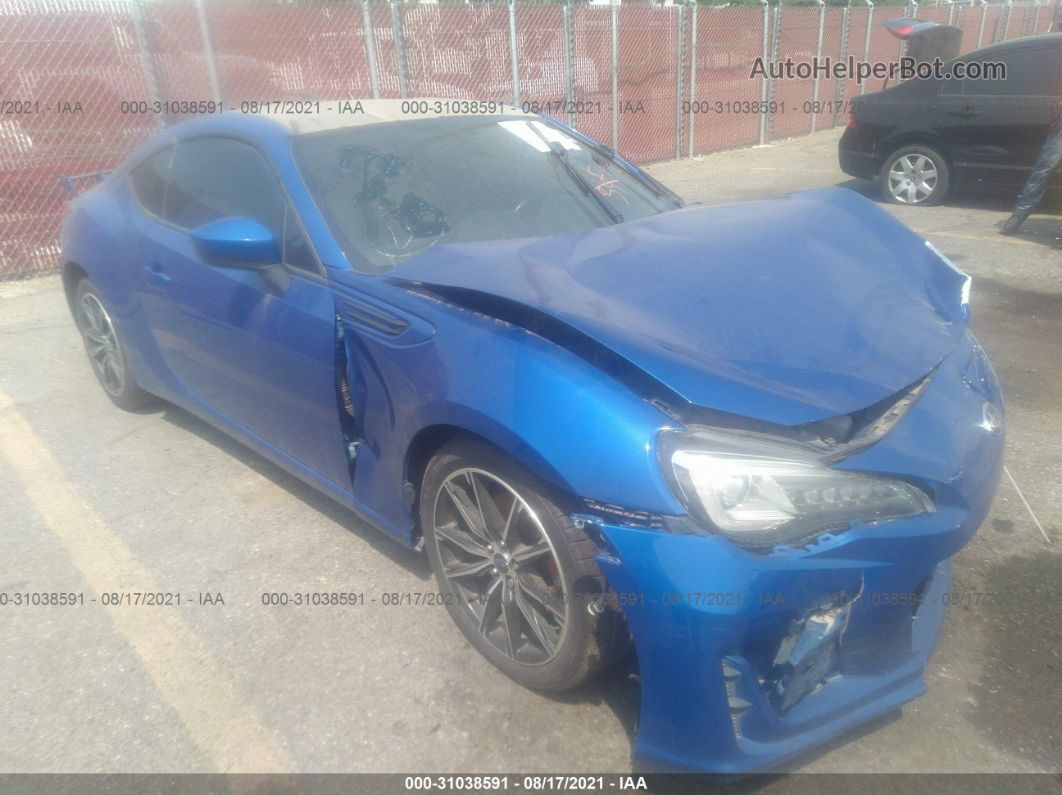 2017 Subaru Brz Premium Синий vin: JF1ZCAB19H9604153