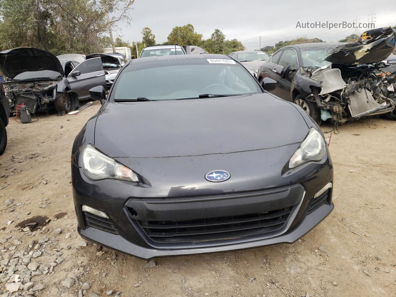 2014 Subaru Brz 2.0 Premium Gray vin: JF1ZCAB16E9603201