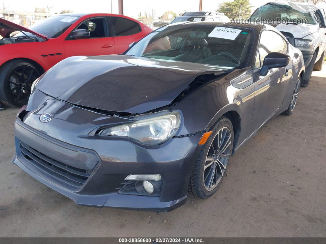 2014 Subaru Brz Limited Gray vin: JF1ZCAC10E8601626