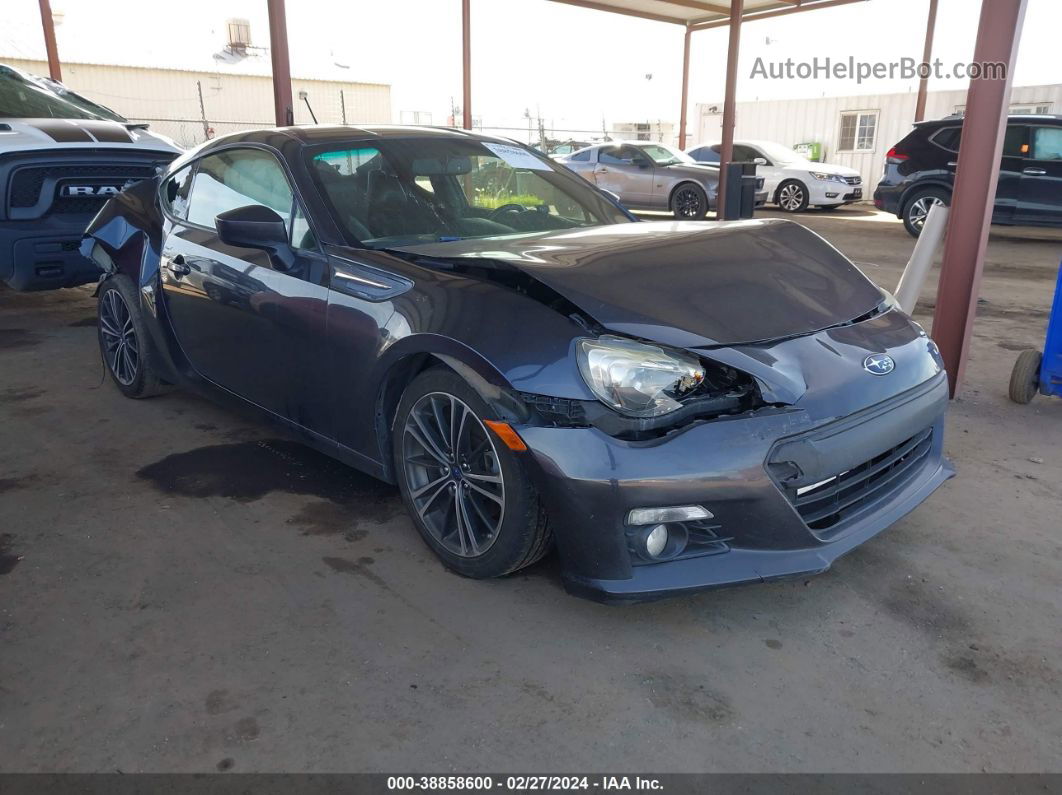 2014 Subaru Brz Limited Gray vin: JF1ZCAC10E8601626