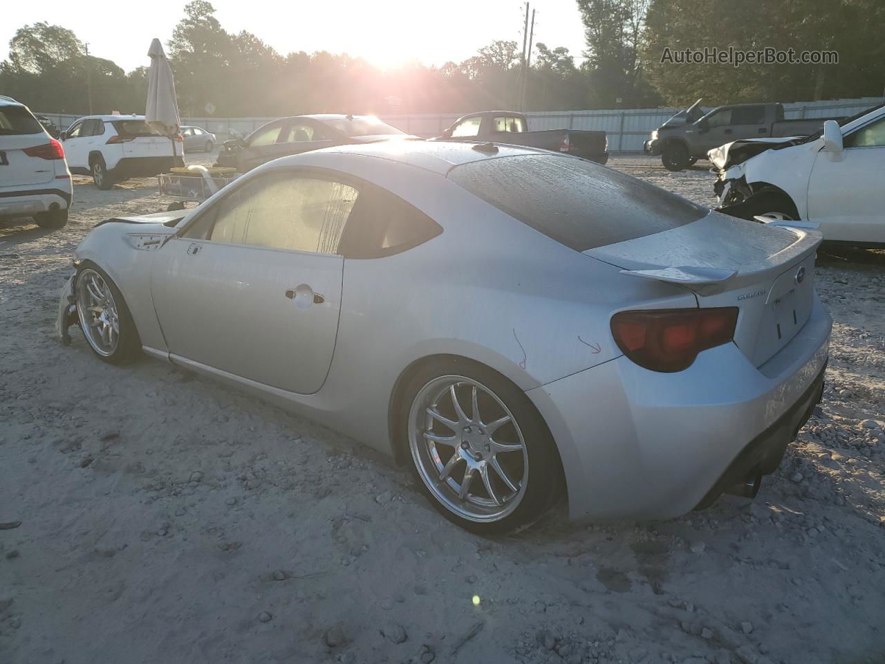 2014 Subaru Brz 2.0 Limited Silver vin: JF1ZCAC10E9600888