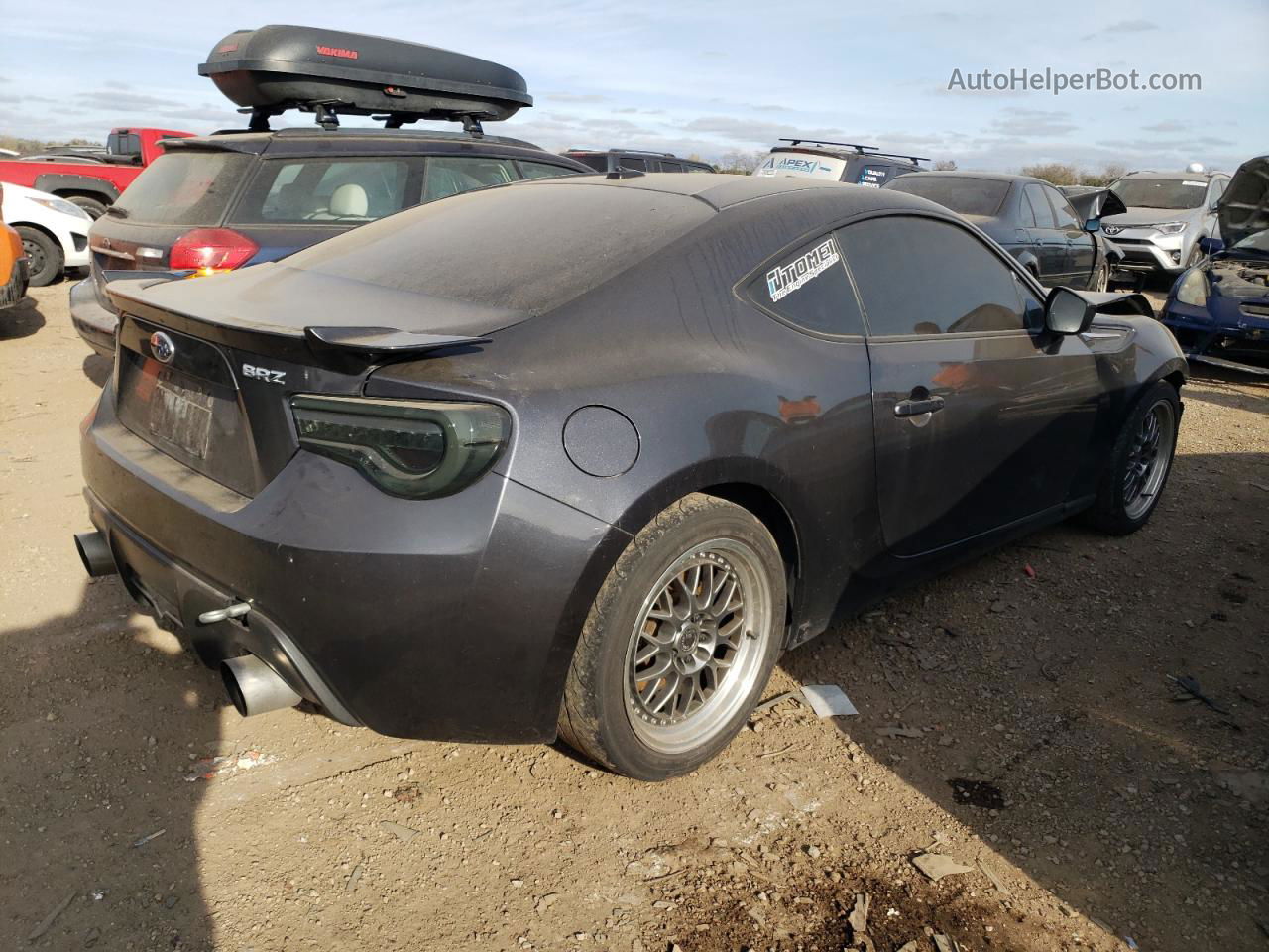 2014 Subaru Brz 2.0 Limited Серый vin: JF1ZCAC10E9601717