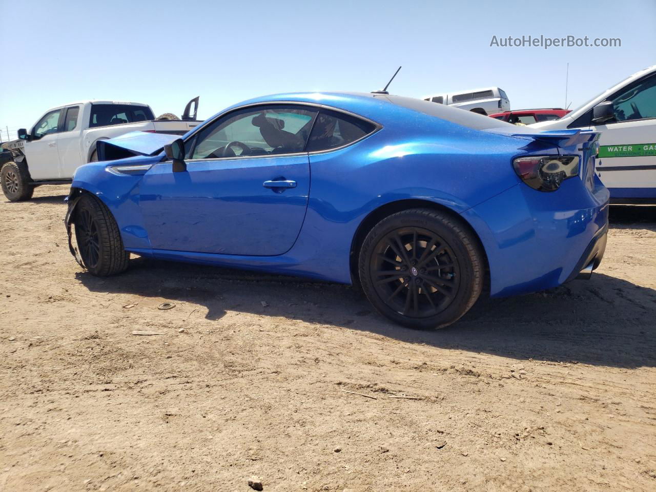 2014 Subaru Brz 2.0 Limited Blue vin: JF1ZCAC10E9604715