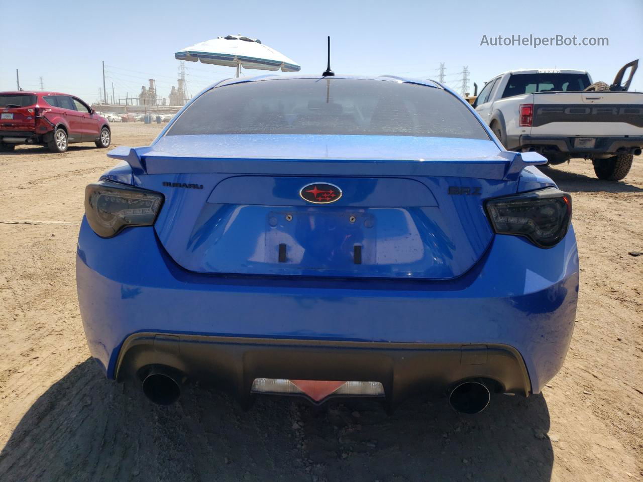 2014 Subaru Brz 2.0 Limited Blue vin: JF1ZCAC10E9604715