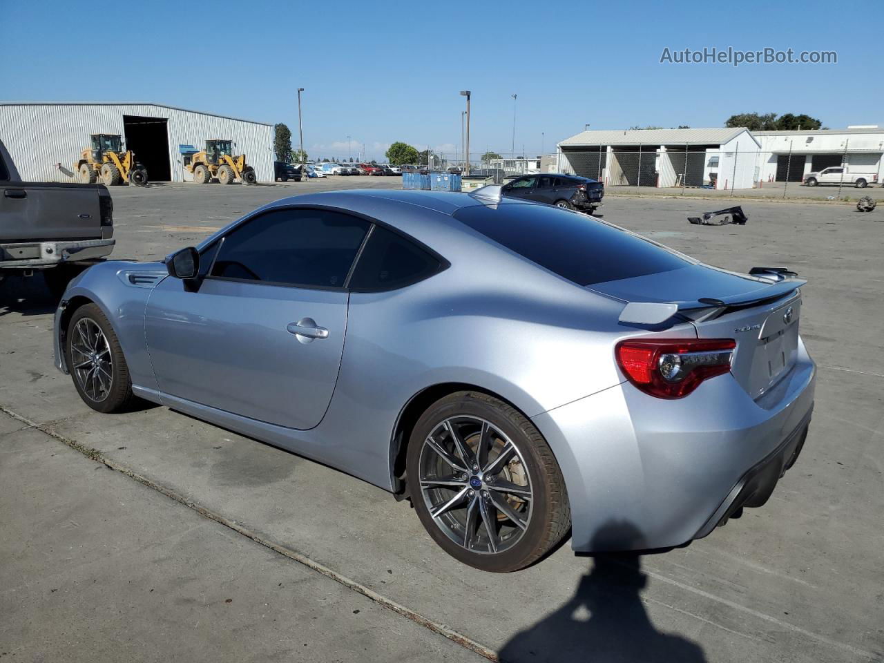 2017 Subaru Brz 2.0 Limited Silver vin: JF1ZCAC10H9600619