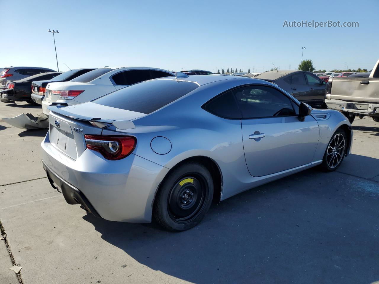 2017 Subaru Brz 2.0 Limited Silver vin: JF1ZCAC10H9600619