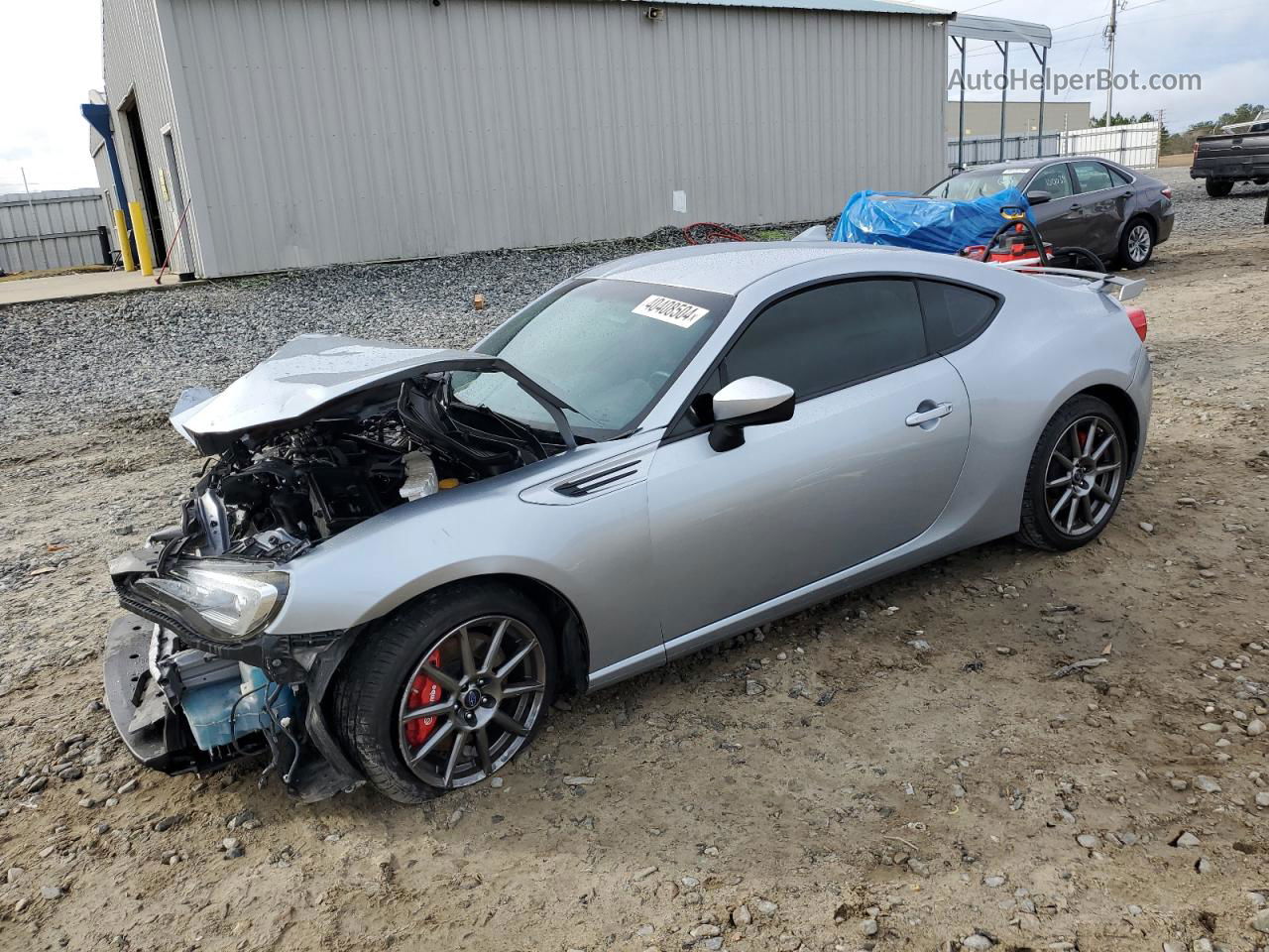 2017 Subaru Brz 2.0 Limited Silver vin: JF1ZCAC10H9602144