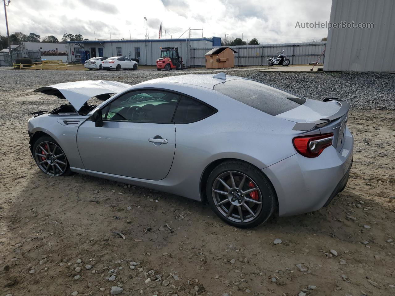 2017 Subaru Brz 2.0 Limited Silver vin: JF1ZCAC10H9602144