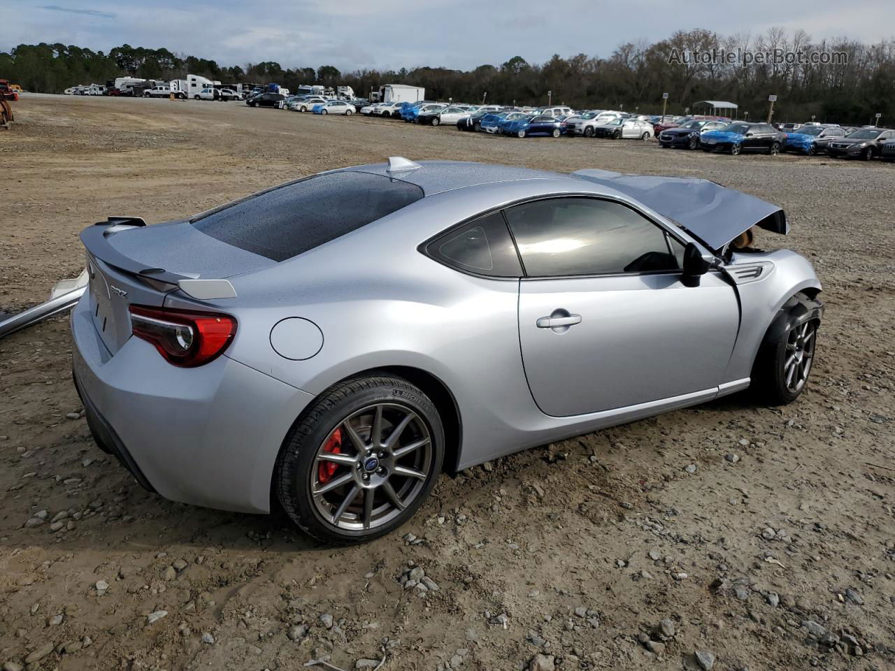 2017 Subaru Brz 2.0 Limited Silver vin: JF1ZCAC10H9602144