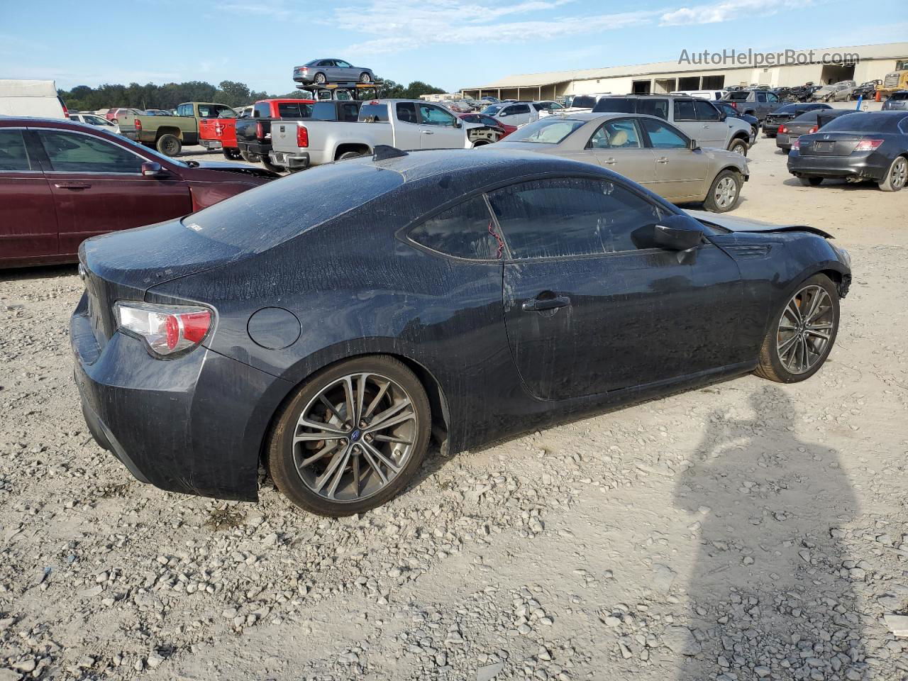 2017 Subaru Brz 2.0 Limited Charcoal vin: JF1ZCAC10H9602905