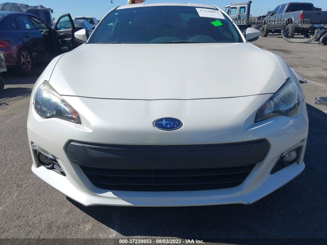 2014 Subaru Brz Limited White vin: JF1ZCAC11E9600527