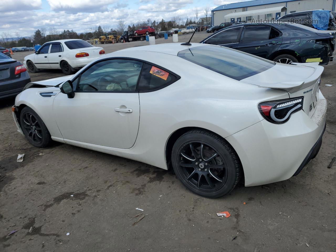 2014 Subaru Brz 2.0 Limited White vin: JF1ZCAC11E9602195