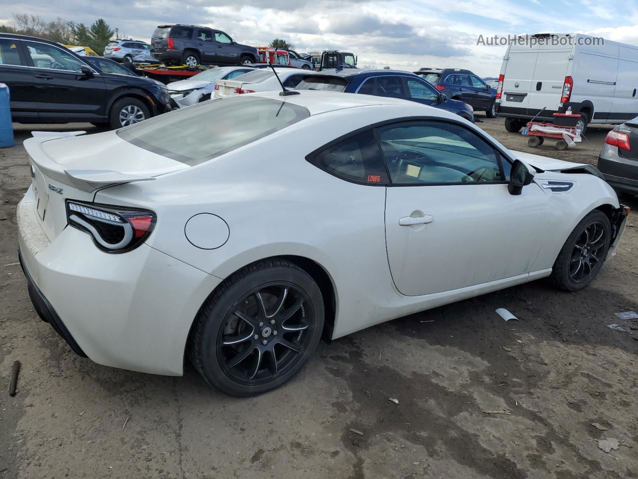 2014 Subaru Brz 2.0 Limited White vin: JF1ZCAC11E9602195