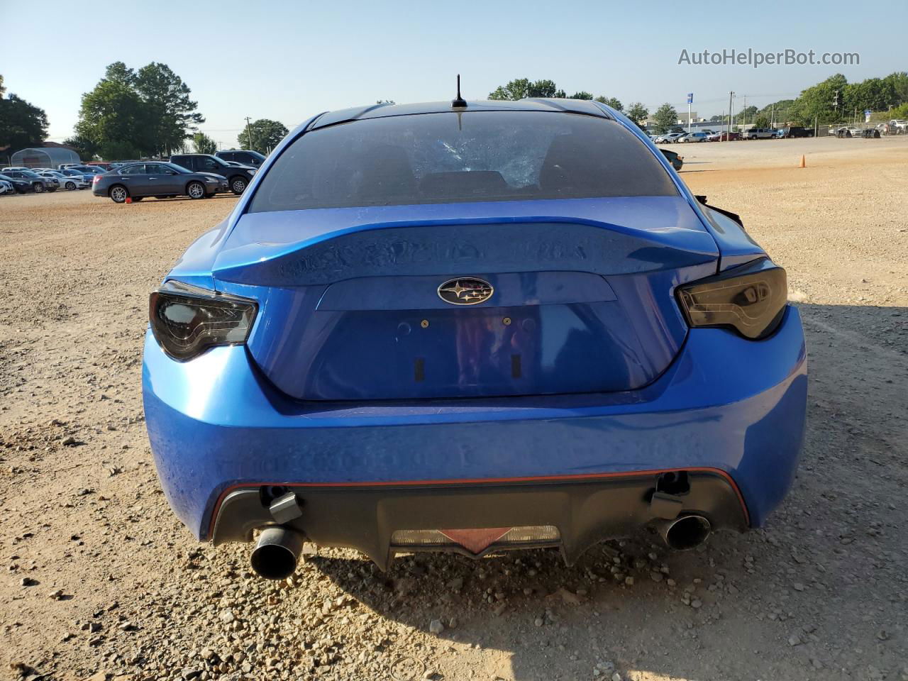 2014 Subaru Brz 2.0 Limited Blue vin: JF1ZCAC11E9603122