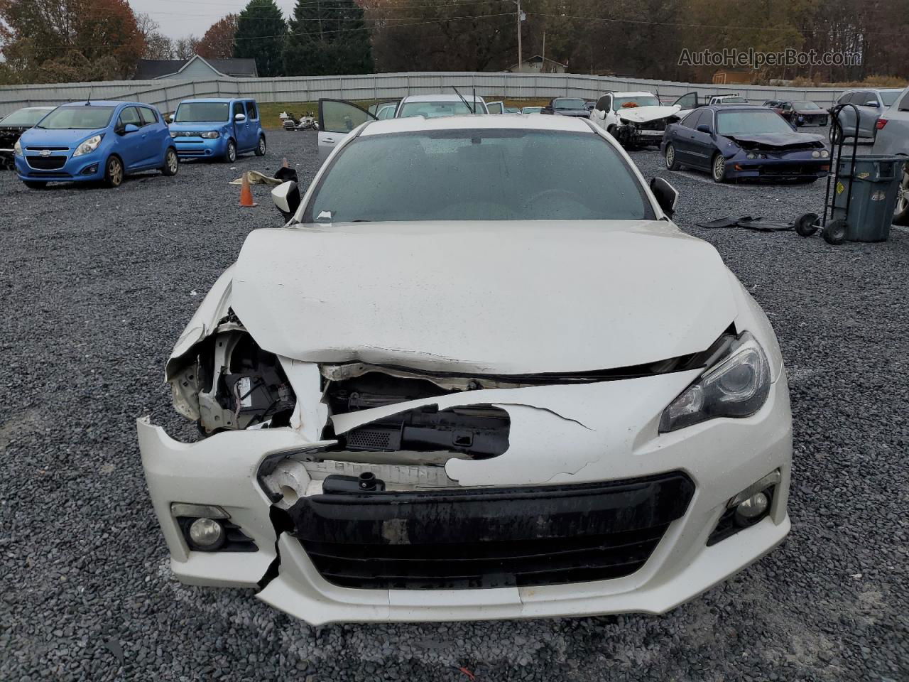 2014 Subaru Brz 2.0 Limited Белый vin: JF1ZCAC11E9604366