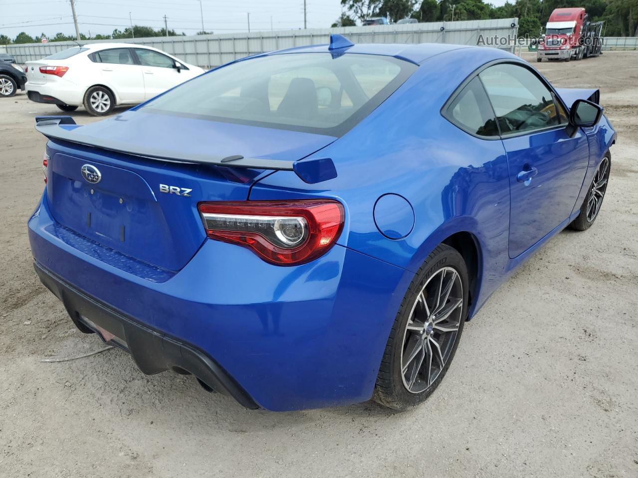 2017 Subaru Brz 2.0 Limited Синий vin: JF1ZCAC11H8600862