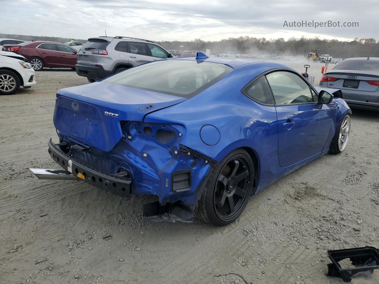 2017 Subaru Brz 2.0 Limited Blue vin: JF1ZCAC11H8600862