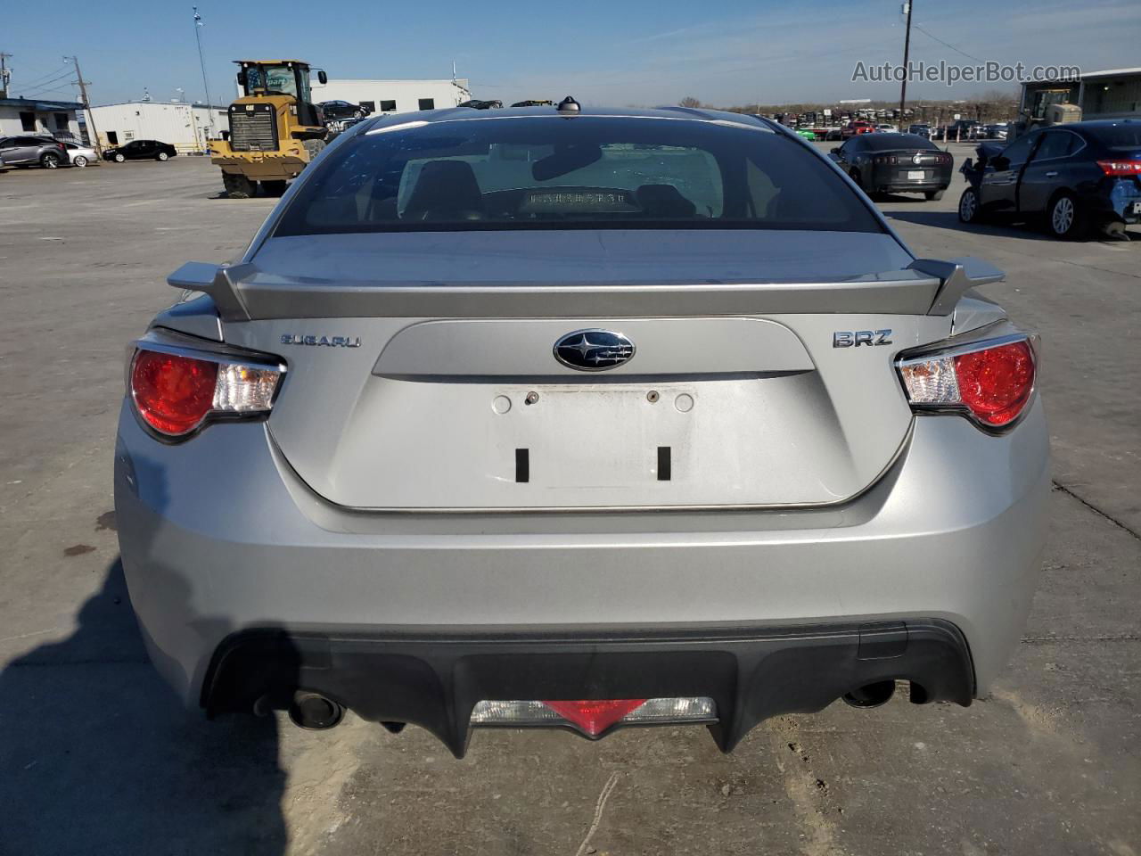 2013 Subaru Brz 2.0 Limited Silver vin: JF1ZCAC12D1605491